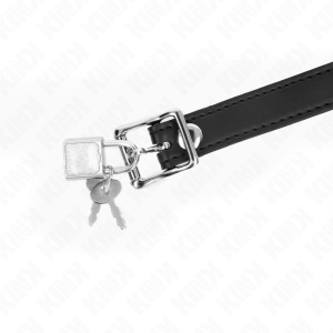 Kink Collar & GAG Siliconen balprop met slot Kink Collar & GAG Siliconen balprop met slot - Afbeelding 4