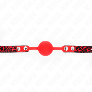 Kink Collar & GAG Silicone Ballgag met Riemen Kink Collar & GAG Silicone Ballgag met Riemen - Afbeelding 4