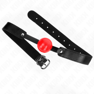 Kink Collar & GAG-bal knevel met verstelbare riem Kink Collar & GAG-bal knevel met verstelbare riem - Afbeelding 2