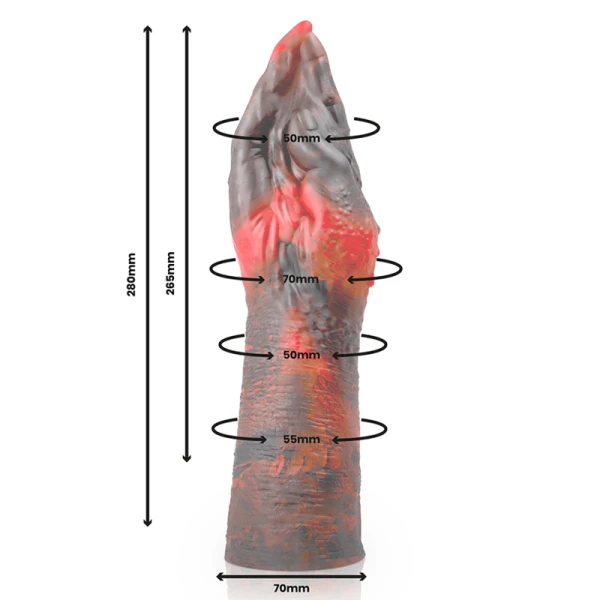 Epic Siliconen Dildo Lilith Boze Demon L 28 cm