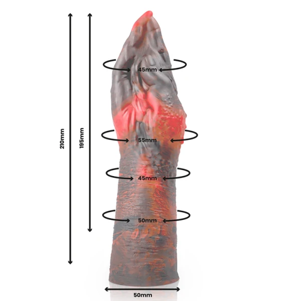Epic Silikon-Dildo Lilith Boze Demon M 21 cm