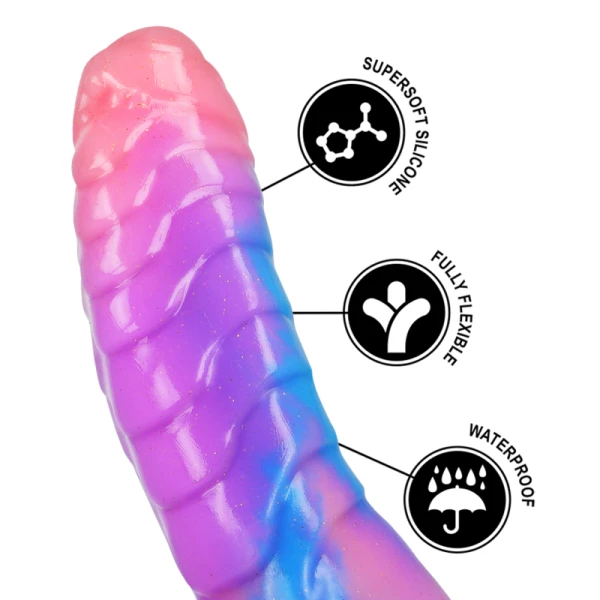 Epic Empusa Dildo van siliconen met zuignap, 18 cm