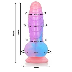 Epic Empusa Dildo van siliconen met zuignap, 18 cm Epic Empusa Dildo van siliconen met zuignap, 18 cm - Afbeelding 3