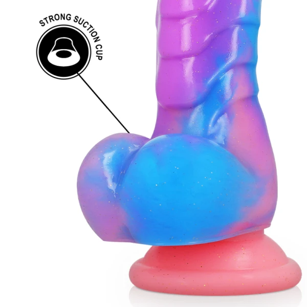 Epic Empusa Dildo van siliconen met zuignap, 18 cm