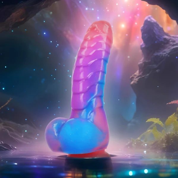 Epic Empusa Dildo van siliconen met zuignap, 18 cm