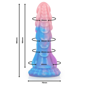 Epic Silikon-Dildo Ashtar met zuignap, 18 cm Epic Silikon-Dildo Ashtar met zuignap, 18 cm - Afbeelding 3