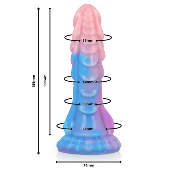 Epic Silikon-Dildo Ashtar met zuignap, 18 cm Epic Silikon-Dildo Ashtar met zuignap, 18 cm