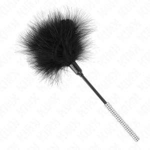 Kink Impact & Touch Tickle Veren met Strassgreep Kink Impact & Touch Tickle Veren met Strassgreep - Afbeelding 2