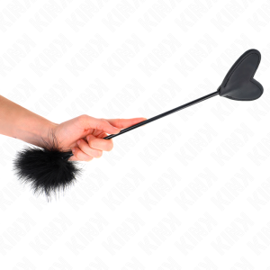 Kink Impact & Touch Tickler mit Herzpaddel Kink Impact & Touch Tickler mit Herzpaddel – Bild 3