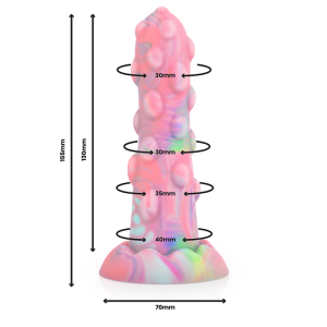 Epic Silikon-Dildo Nixie mit Saugnapf, 15,5 cm Epic Silikon-Dildo Nixie mit Saugnapf, 15,5 cm – Bild 3