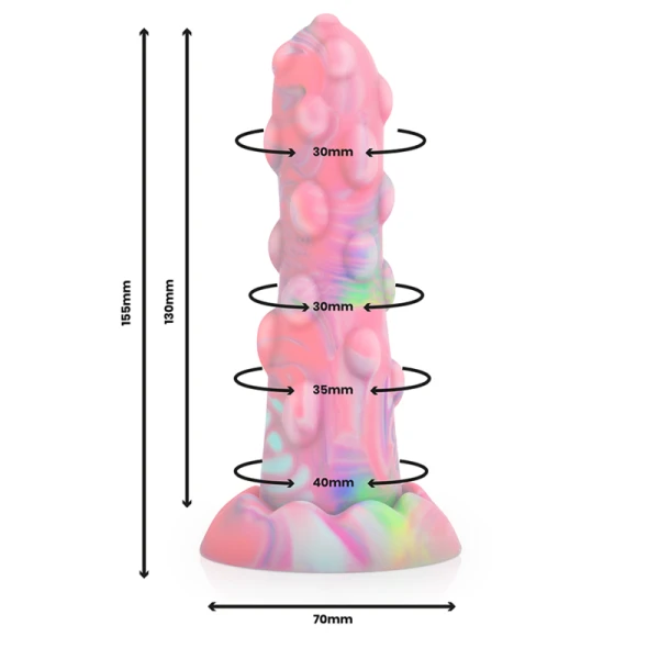 Epic Silikon-Dildo Nixie mit Saugnapf, 15,5 cm Epic Silikon-Dildo Nixie mit Saugnapf, 15,5 cm