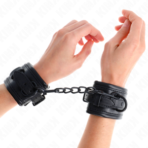Kink Wrist Restraint Polsboei Zwart Verstelbaar Kink Wrist Restraint Polsboei Zwart Verstelbaar - Afbeelding 1