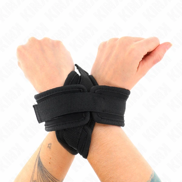 Kink Wrist Restraint Kruisboeien Zwart Kink Wrist Restraint Kruisboeien Zwart