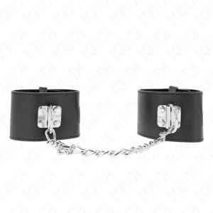 Kink Wrist Restraint verstelbare handboeien met ketting, zwart Kink Wrist Restraint verstelbare handboeien met ketting, zwart - Afbeelding 2