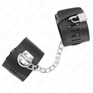 Kink Wrist Restraint verstelbare handboeien met ketting, zwart Kink Wrist Restraint verstelbare handboeien met ketting, zwart - Afbeelding 3