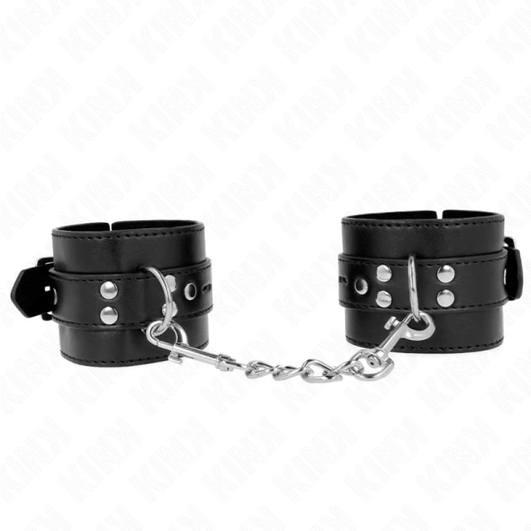 Kink Wrist Restraint Polsboeien met Riem Zwart Kink Wrist Restraint Polsboeien met Riem Zwart
