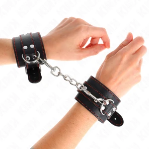 Kink Wrist Restraint with red lining, adjustable