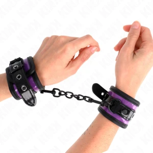 Kink Wrist Restraint Neoprene Wrist Cuffs Light Purple
