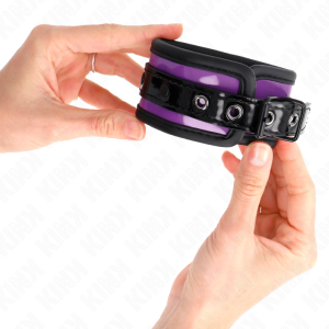 Kink Wrist Restraint Neopreen-Polsboeien Lichtpaars Kink Wrist Restraint Neopreen-Polsboeien Lichtpaars - Afbeelding 4