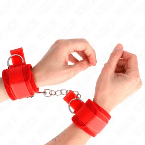 Kink Wrist Restraint Neoprene Wrist Restraint, red