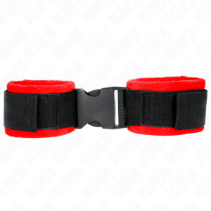 Kink Wrist Restraint Nylon-Klittenboeien zwart verstelbaar Kink Wrist Restraint Nylon-Klittenboeien zwart verstelbaar - Afbeelding 2