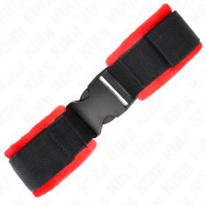 Kink Wrist Restraint Nylon-Klittenboeien zwart verstelbaar Kink Wrist Restraint Nylon-Klittenboeien zwart verstelbaar - Afbeelding 3