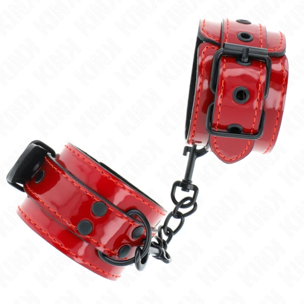 Kink Wrist Restraint Polsboeien donkerrood