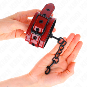 Kink Wrist Restraint Polsboeien donkerrood Kink Wrist Restraint Polsboeien donkerrood - Afbeelding 4