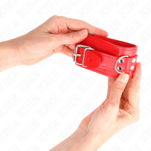 Kink Wrist Restraint eenvoudige handboeien rood verstelbaar Kink Wrist Restraint eenvoudige handboeien rood verstelbaar - Afbeelding 4