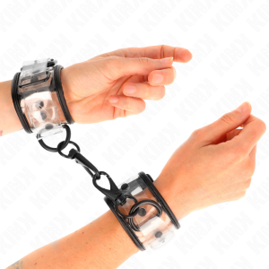 Kink Wrist Restraint Transparante Polsboeien verstelbaar Kink Wrist Restraint Transparante Polsboeien verstelbaar - Afbeelding 1