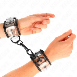 Kink Wrist Restraint Transparent Adjustable Wrist Cuffs