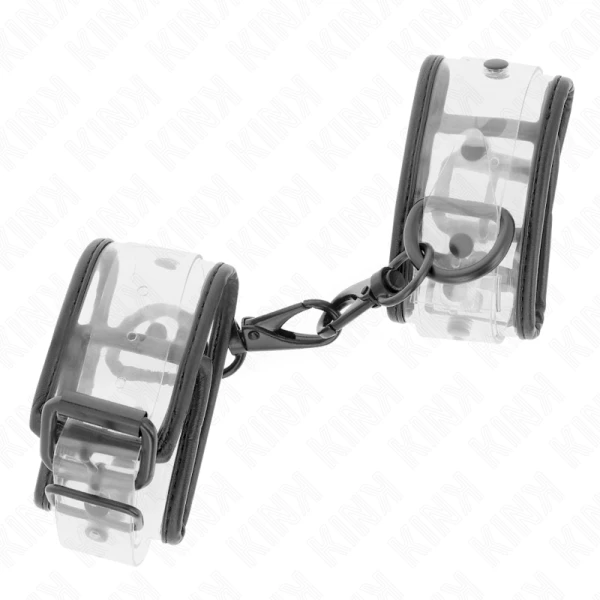 Kink Wrist Restraint Transparante Polsboeien verstelbaar