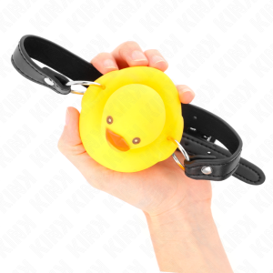 Kink Collar & GAG Knebel in eendenvorm – BDSM-knevel voor onderwerping Kink Collar & GAG Knebel in eendenvorm – BDSM-knevel voor onderwerping - Afbeelding 4
