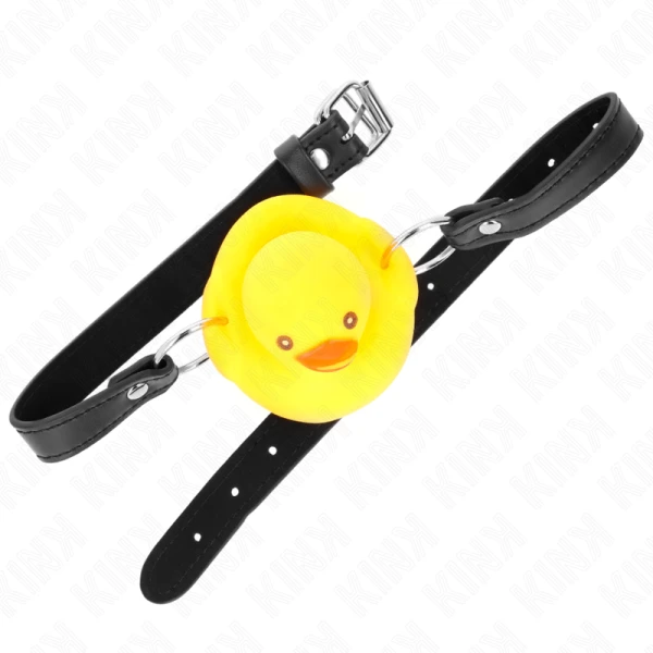 Kink Collar & GAG Knebel in eendenvorm – BDSM-knevel voor onderwerping Kink Collar & GAG Knebel in eendenvorm – BDSM-knevel voor onderwerping