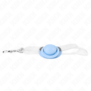 Kink Collar & GAG Fopspeenvorm-Knevel lichtblauw verstelbaar Kink Collar & GAG Fopspeenvorm-Knevel lichtblauw verstelbaar - Afbeelding 3