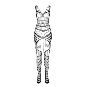 Passion Woman Bodystockings Net-bodystocking met kant en print Rood Passion Woman Bodystockings Net-bodystocking met kant en print Rood - Afbeelding 3