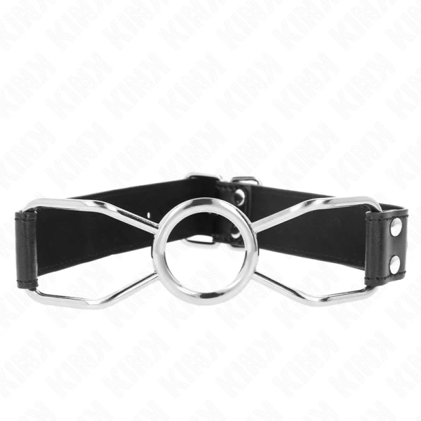 Kink Collar & GAG Spider Mouth GAG Knebel maat S
