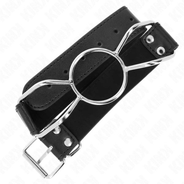 Kink Collar & GAG Spider Mouth Knebel maat L