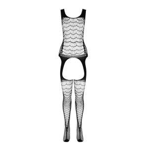 Passion Bodystocking BS 104 van netelastiek in rood, één maat Passion Bodystocking BS 104 van netelastiek in rood, één maat - Afbeelding 3