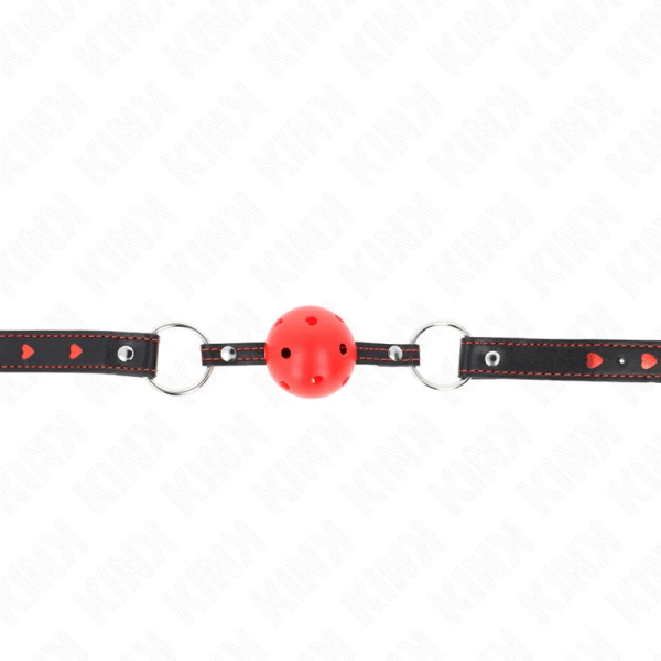 Kink Collar & GAG Holharde Rode Balprop Model 2 Kink Collar & GAG Holharde Rode Balprop Model 2