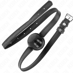 Kink Collar & GAG Kleine Simplicity Riemenbal-Knevel Kink Collar & GAG Kleine Simplicity Riemenbal-Knevel - Afbeelding 2