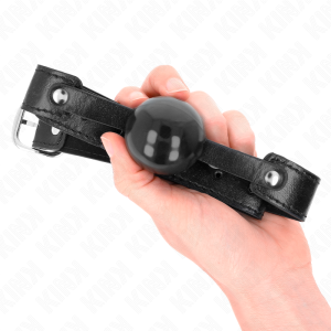 Kink Collar & GAG Zachte TPE-balprop met Gag Kink Collar & GAG Zachte TPE-balprop met Gag - Afbeelding 4