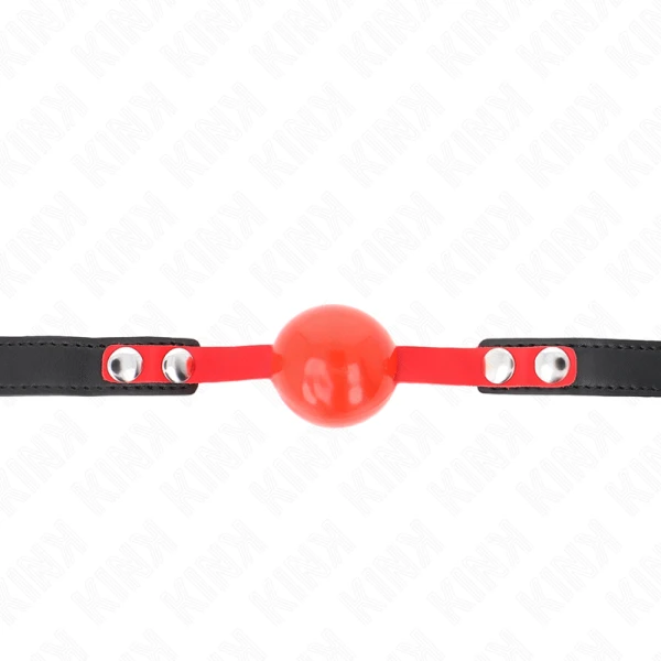 Kink Collar & GAG Soft TPE Ballknebel mit verstellbarem Riemen Kink Collar & GAG Soft TPE Ballknebel mit verstellbarem Riemen