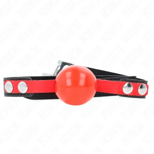 Kink Collar & GAG Soft TPE Ballknebel mit verstellbarem Riemen