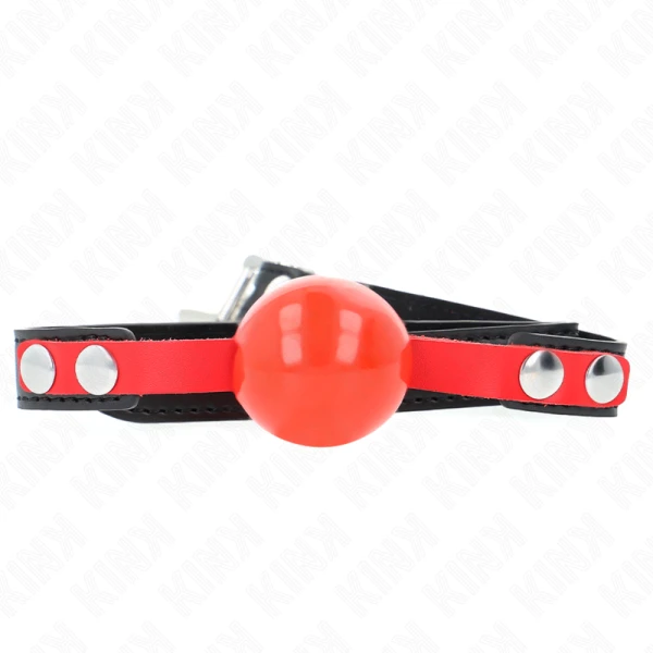 img_189713_ba945c2de344c7c628ead4c7a0534e78_1.png Kink Collar & GAG Soft TPE Ballknebel mit verstellbarem Riemen
