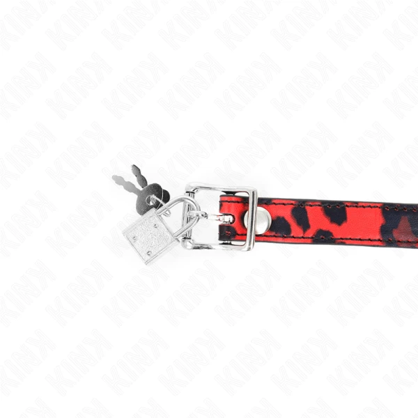 Kink Collar & GAG Siliconen balprop met slot