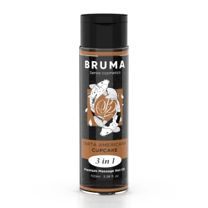 Bruma Massageolie met warmte-effect Cupcake-smaak 3 in 1