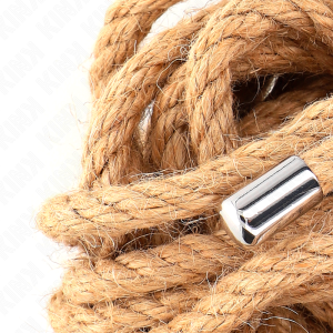 Kink Rope Arts Hanfseil mit Metallkopf 5 Meter Bondage-Seil Kink Rope Arts Hanfseil mit Metallkopf 5 Meter Bondage-Seil – Bild 4