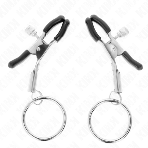 Kink Nipple Grip O-Ring Nippelklem met Keten Kink Nipple Grip O-Ring Nippelklem met Keten - Afbeelding 2