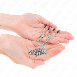 Kink Nipple Grip Nippelklemmen met ketting Kink Nipple Grip Nippelklemmen met ketting - Afbeelding 3